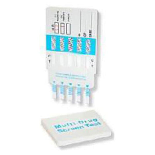 Drug Test, 6 Test Dip Device, Cocaine, Marijuana, Opiate, Amphetamine, Methamphetamine, Oxycodone, 25/bx (US Only)