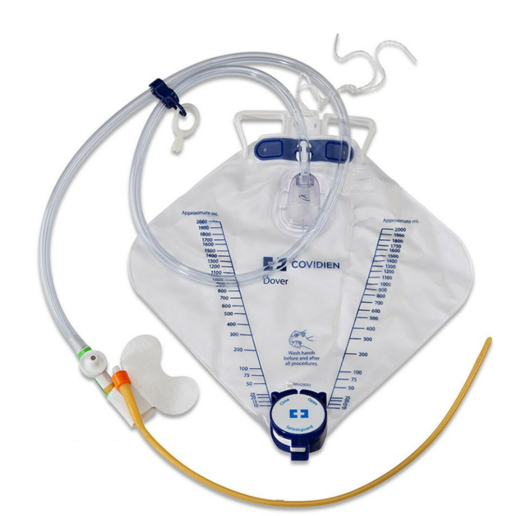 Foley Catheter Tray, 16FR, Needleless, Latex, 10/cs (Minimum Expiry Lead is 30 days) (Item is Non-Returnable) (Continental US Only) (Notice  Syringes are temporarily not included due to the Nurse Assist recall.  Please contact your NDC sales rep for questions.)