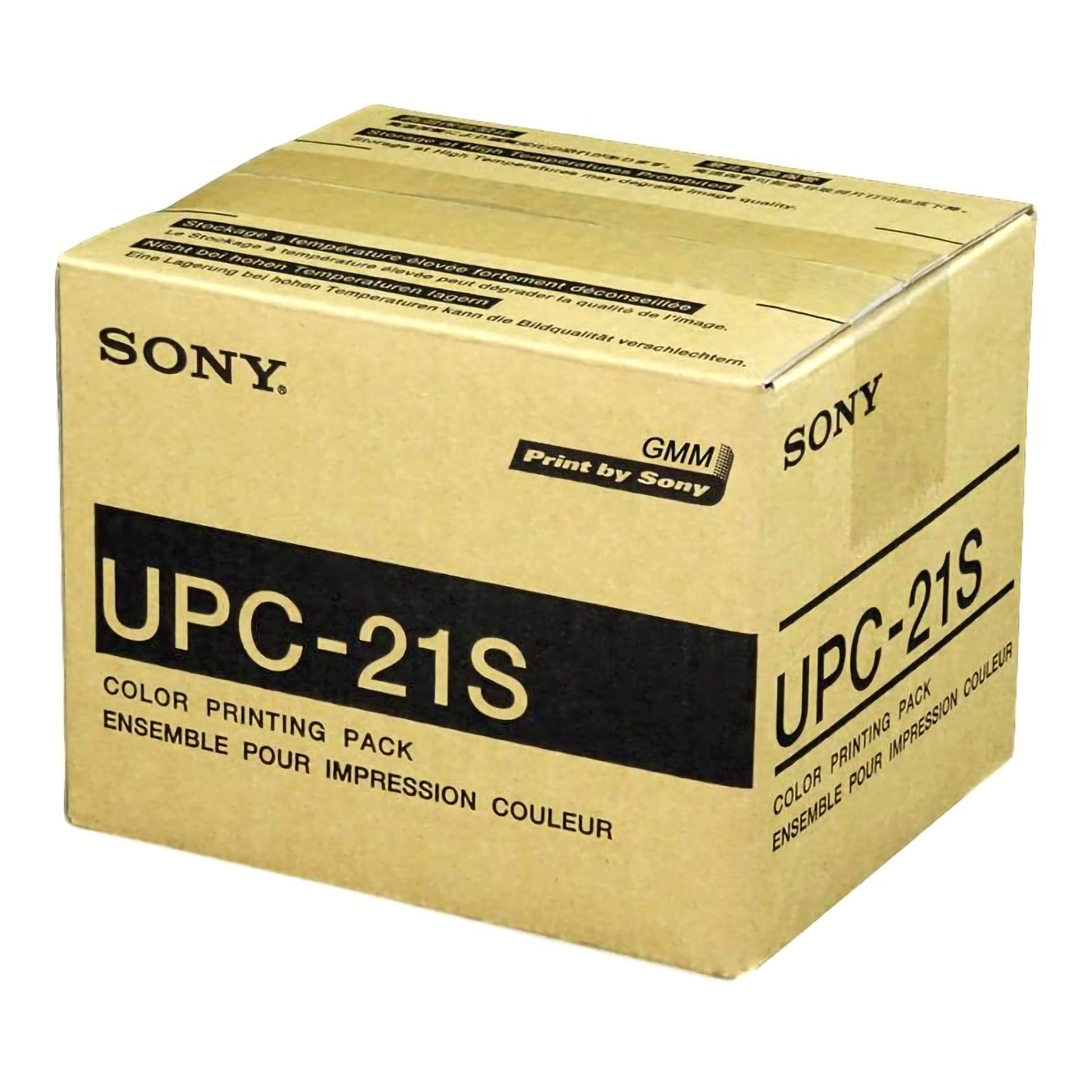 Color Print Pack-A6, For Use With UP21MD, UPD21MD, UP20, 200 prints/ribbon, Pack Includes: 4 Ribbons & 4 pks of paper with 50 sheets/pk, 1 pk/ctn (Continental US Only) (To Be DISCONTINUED)