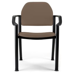 280 Basic Chair, w/ Arms, Robust Brown (US Only) (DROP SHIP ONLY) (Delivery Info Sheet Required)