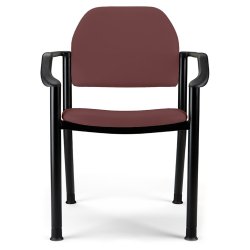 280 Basic Chair, w/ Arms, Cranberry (US Only) (DROP SHIP ONLY) (Delivery Info Sheet Required)