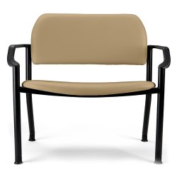 282 Bariatric Chair w/ Arms, Sandy Retreat (US Only) (DROP SHIP ONLY) (Delivery Info Sheet Required)