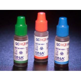 Glu/Hgb Control, Dual, High Level, 1.5mL/vial, 6 vials/bx (Perishable, Must Be Refrigerated, Non-Returnable) (DROP SHIP ONLY) (Item manufactured & shipped per quarter which can cause short-dating  see vendor detail page for more information) (Item is Non-Refundable & Non-Returnable)
