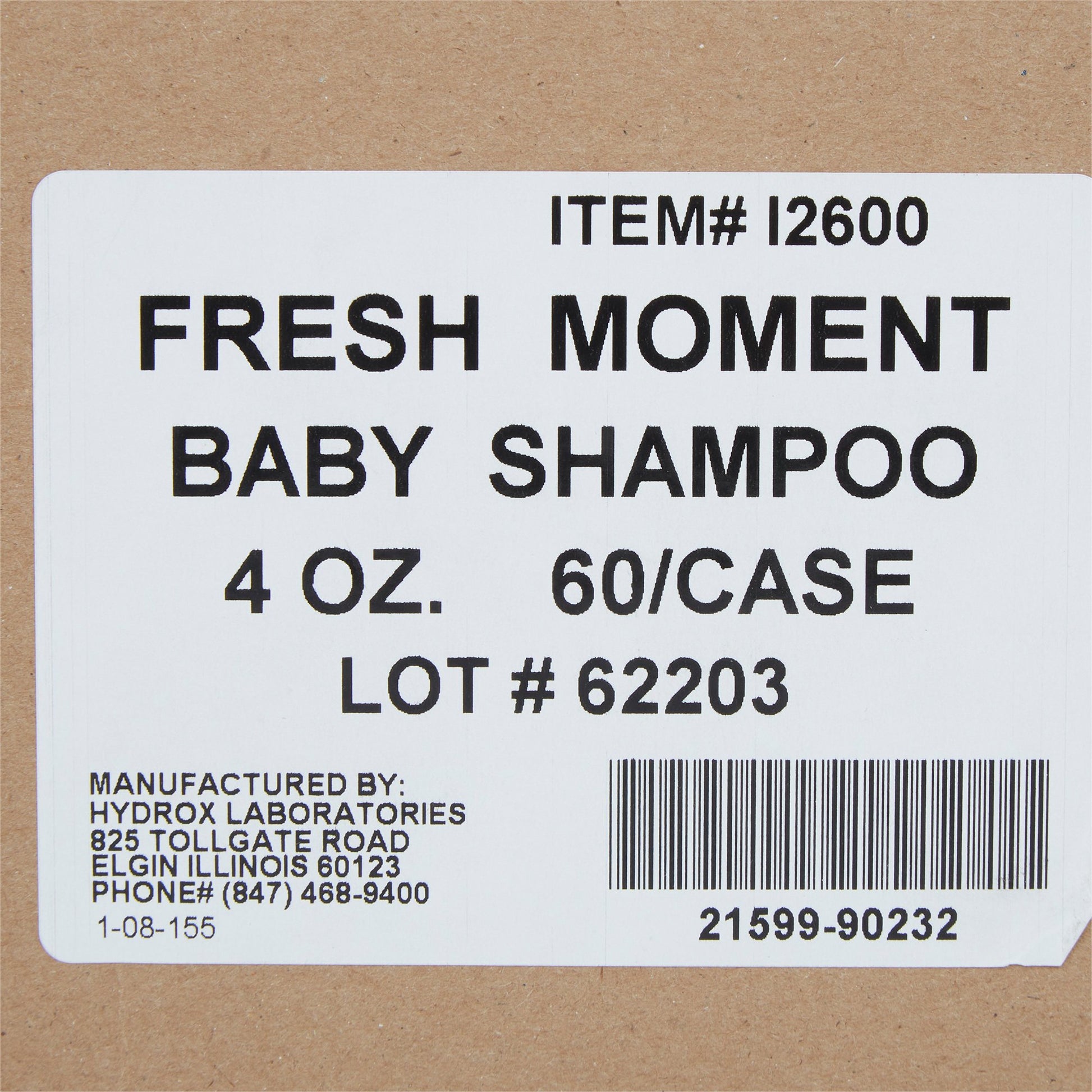 Baby Shampoo, 4 oz Bottle, 60/cs (US Only)