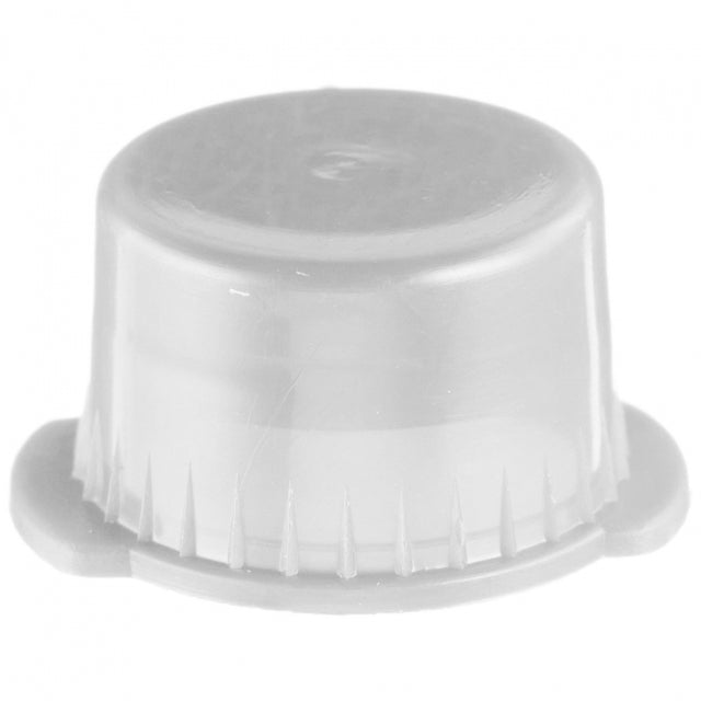 Blood Collection Tube Cap, 2-Thumb Tabs, 16mm, Natural, 1000/bg