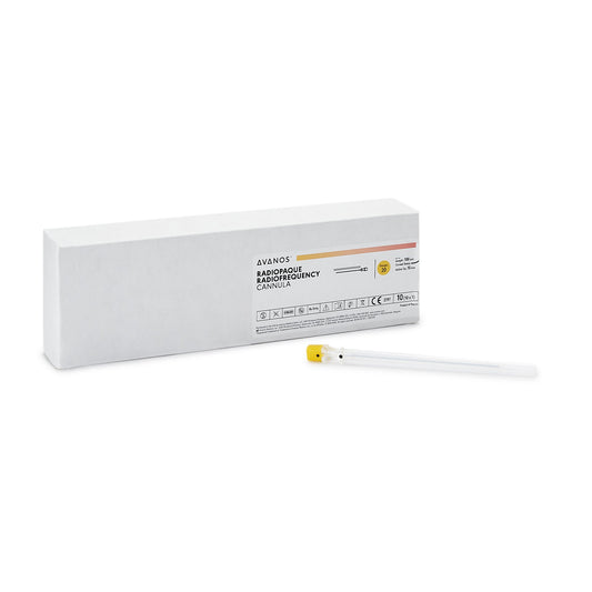 Cannula, RF Radiopaque, 18G x 100mm, 10mm Active Tip,  Straight, Sterile, 10/cs (Rx) (US Only) (Authorized Distributor Sub-Agreement Required  - See Manufacturer Details Page)