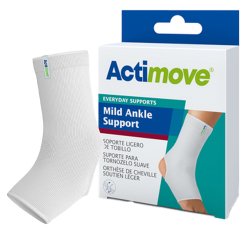 Actimove Mild Ankle Support, Large, 11" - 12 1/2", White