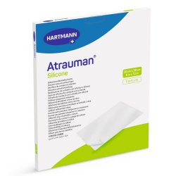 Wound Dressing, Silicone, 8" x 12", 5/bx