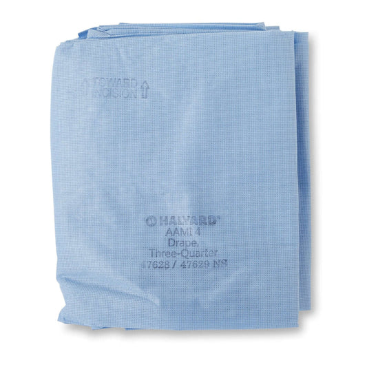 3/4 Drape, 76" x 55", Non-Sterile, 300/cs (US Only)
