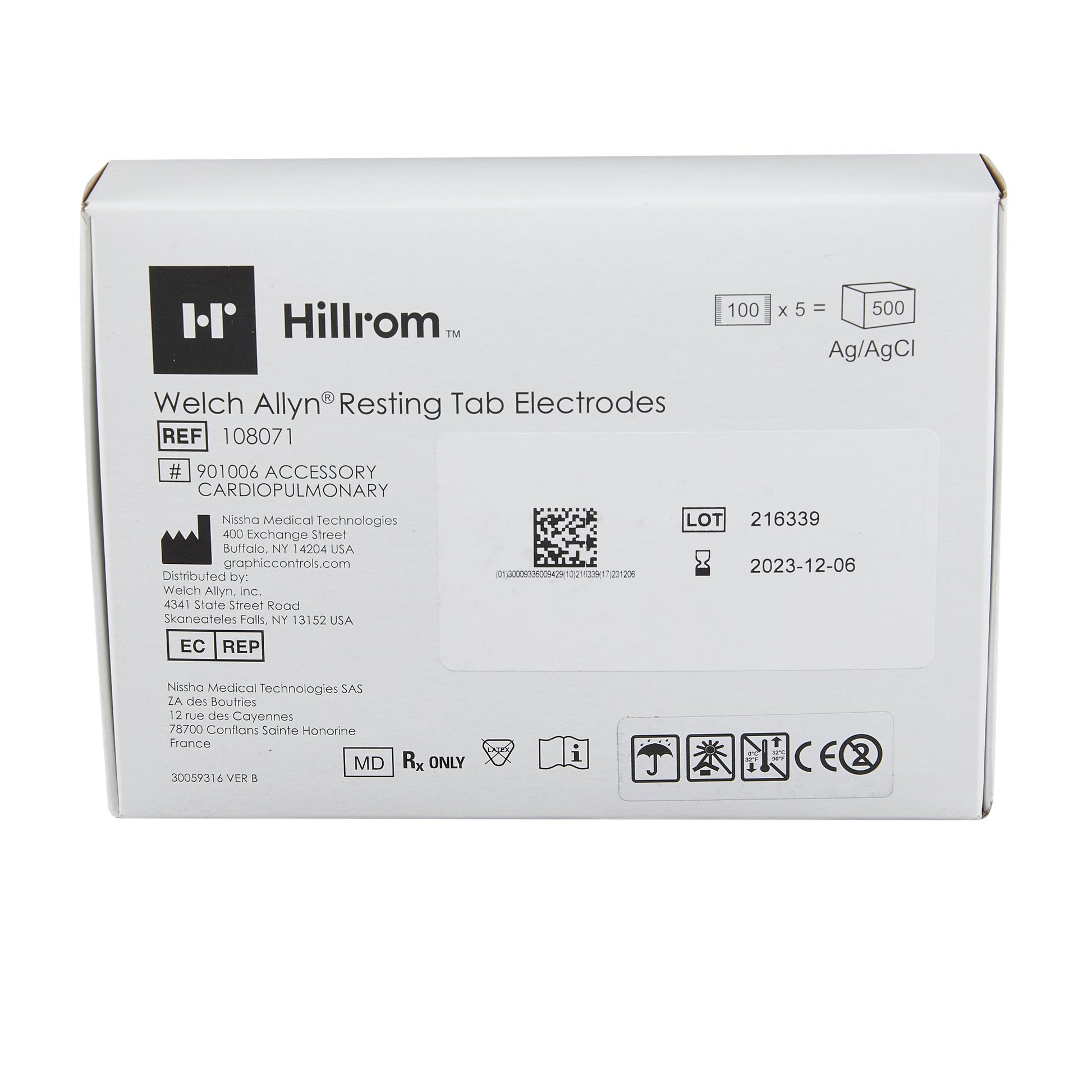 Resting Tab Electrode, 5000/cs (US Only)