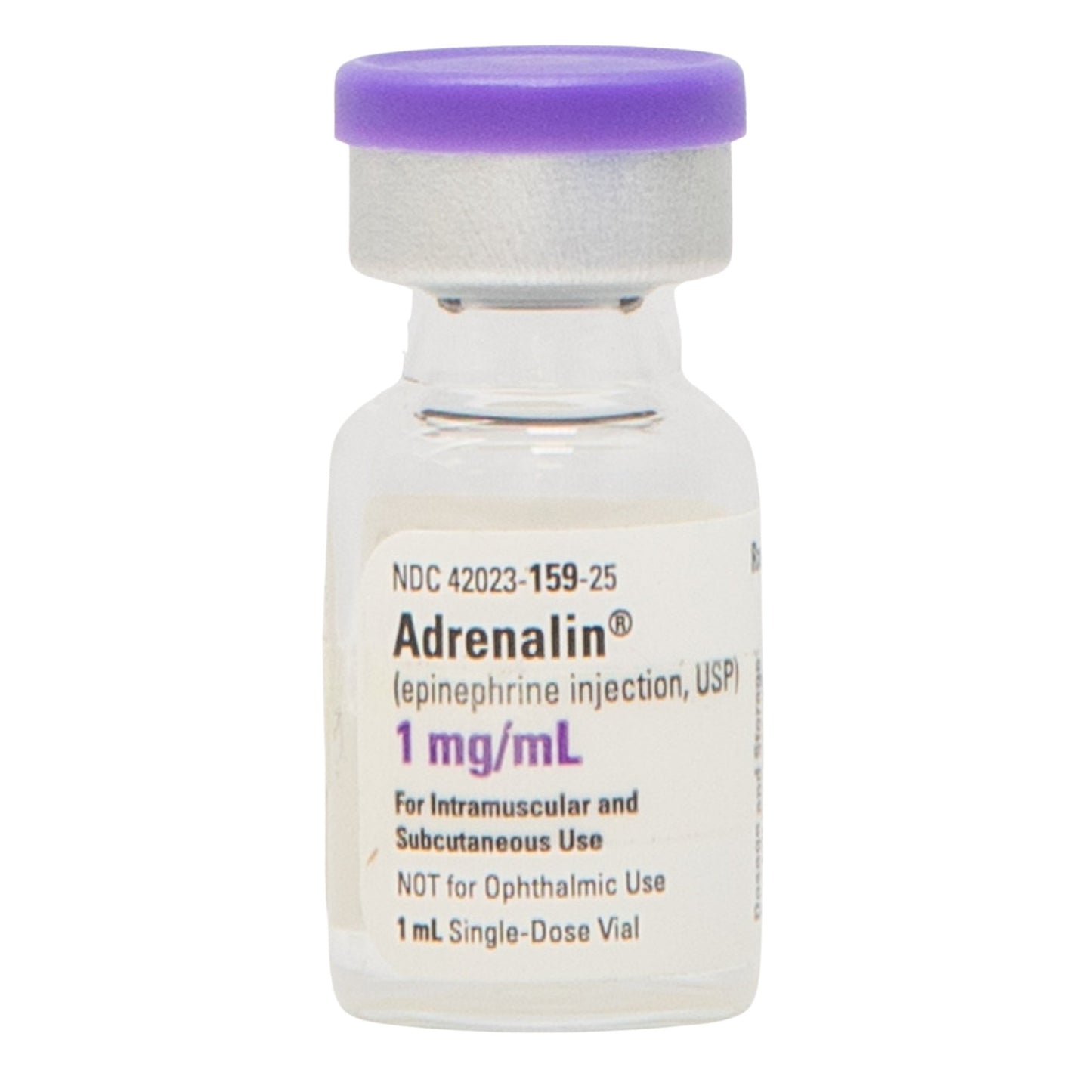 Adrenalin® Epinephrine 1 mg / mL (1:1000) Injection 1 mL (1014150)