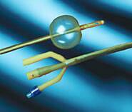 Hematuria Foley Catheter, 3-Way Round Tip, 24FR, 30cc Balloon, Hydrophilic Polymer Coated, Latex, 5/cs (US Only)