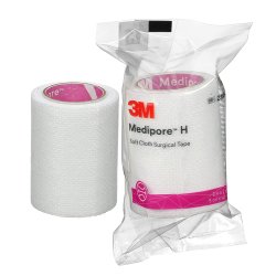 Cloth Surgical Tape, 2" x 2 yds, Individually Packaged, Single-Patient Use Rolls, 48 rl/bg 1 bg/cs (Continental US+HI Only)