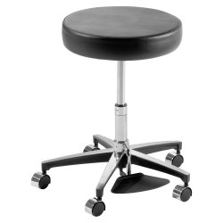 276 Basic Stool, Pneumatically Adjustable, Foot Release, Latte (US Only) (DROP SHIP ONLY) (Delivery Info Sheet Required)
