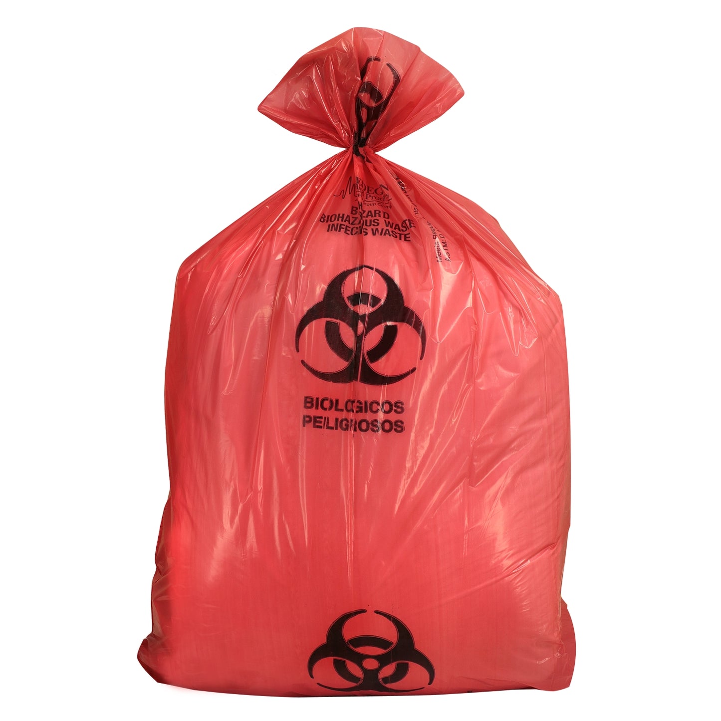 Infectious Waste Bag, 31" x 41" Red, 2 mil, 250/cs