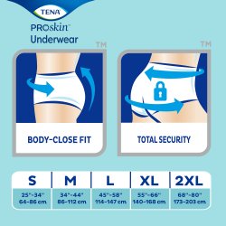 Underwear, Large, 18/pk, 4 pk/cs (Continental US Only)