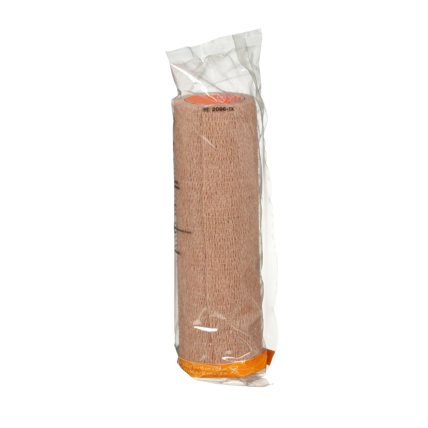 Self-Adherent Wrap, 5" x 27", Single Patient Use, Latex Free (LF), Tan, Non-Sterile, 12/cs (Continental US+HI Only)