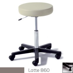 291 Basic Stool, Pneumatically Adjustable, Glides, Latte (US Only) (DROP SHIP ONLY) (Delivery Info Sheet Required)