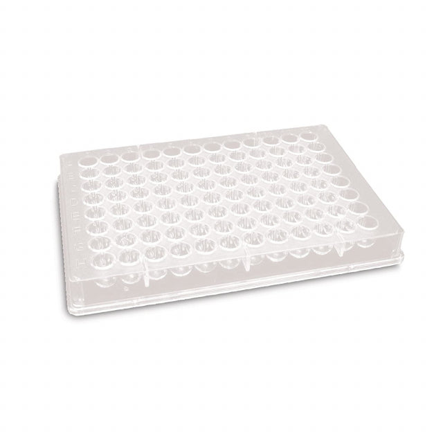 96-Well Plate, Flat Bottom, Non-Sterile, Individually Wrapped, 50/cs