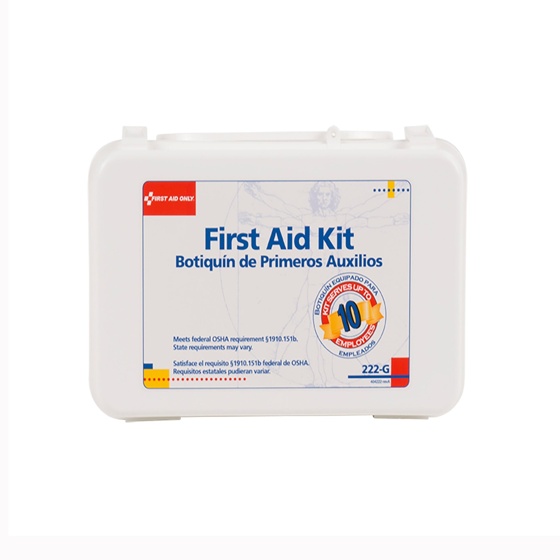 10 Person, 63 Piece Bulk Kit, Plastic Case, w/ Gasket (DROP SHIP ONLY - $150 Minimum Order)