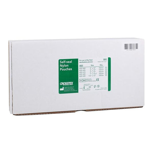Nylon Pouch, 4" x 10", 100/bx
