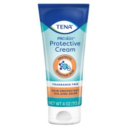 TENA ProSkin Protective Cream, Fragrance Free, 4oz Tube, 6 tube/cs