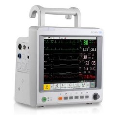 iM70 Patient monitor, with 12'' touch screen and WiF, 3/5-lead ECG, RESP, NIBP, 2-TEMP, PR, HR, EDAN SpO2 and internal OEM Edan Sidestream G2 CO2 module, G2 CO2 uses traditional water traps and any male luer lock cannula with generic connection(DROP SHIP ONLY)(Not Available For Sale into Canada)