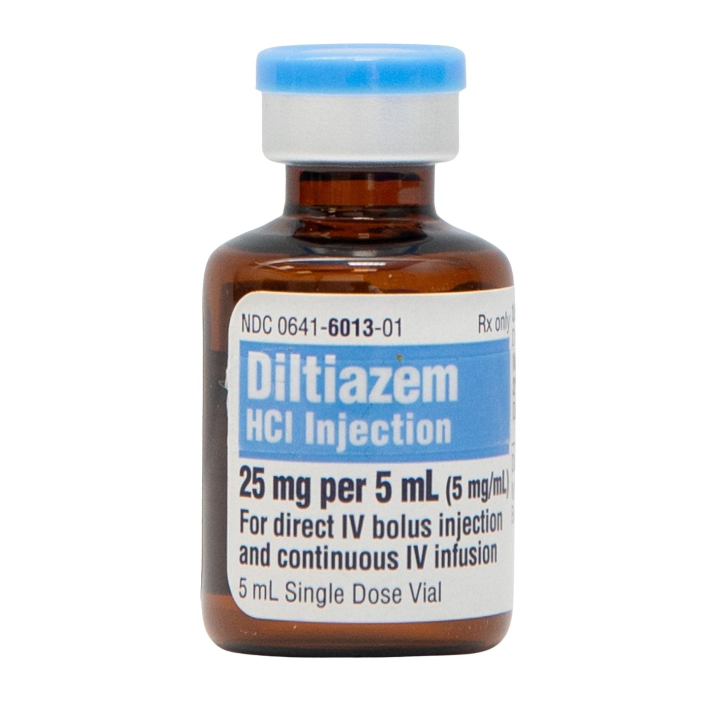 Diltiazem HCl 5 mg / mL Injection 5 mL each (1019990)