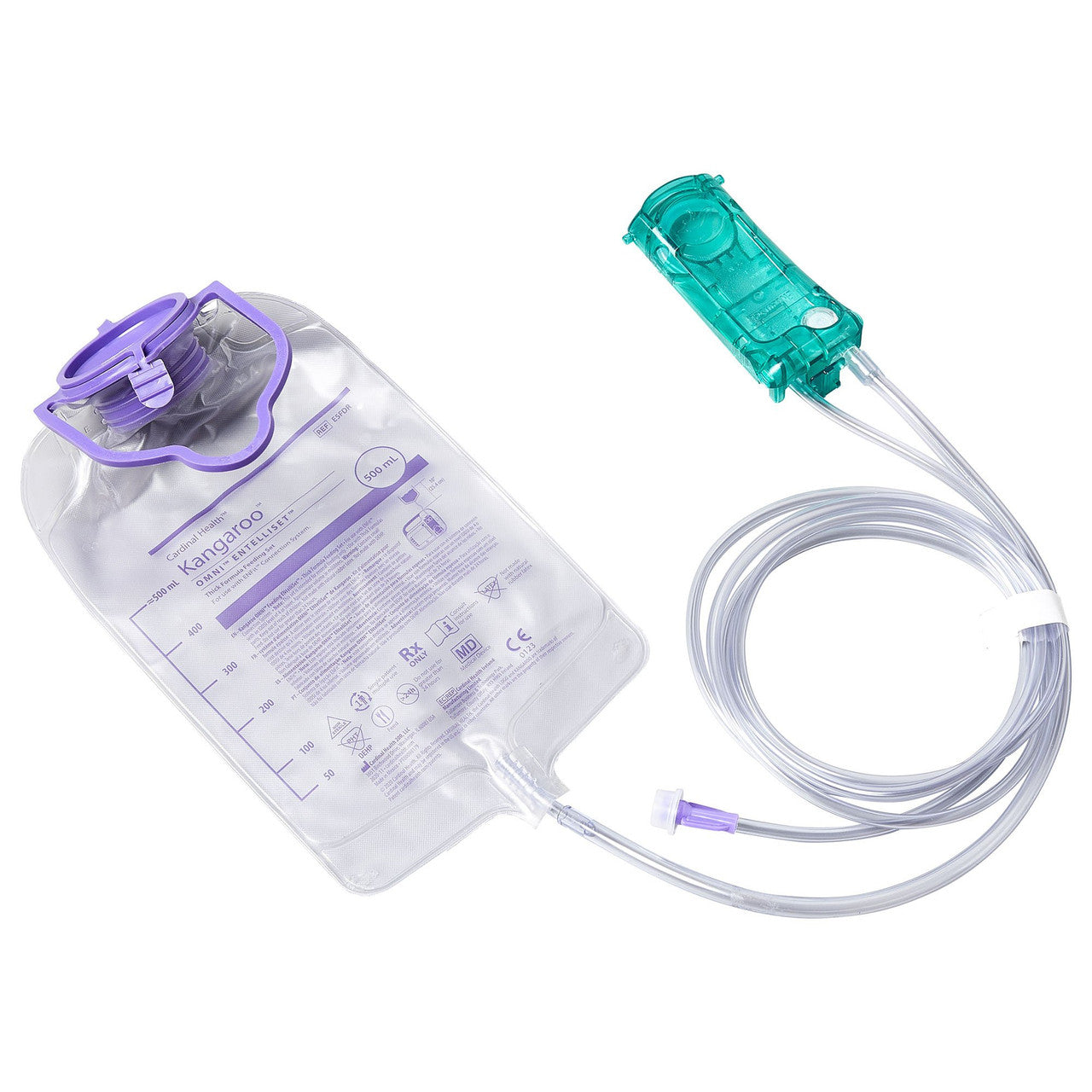 Kangaroo OMNI Thick Formula Pump Set, 500 ml, 30/cs (Continental US Only)