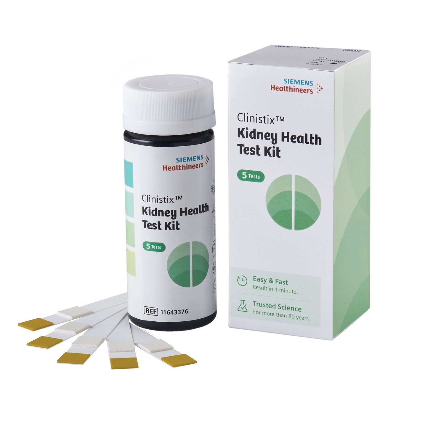 Clinistix Kidney Health Urinalysis Test Kit, CLIA Waived, 24 kit/cs (US Only)
