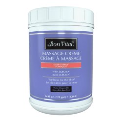 Deep Tissue Massage Creme, 0.5 Gallon Jar, 6/cs (Cannot be sold to retail outlets and/ or Amazon) (Legacy# BVDTCHG) (US Only)