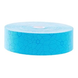 Kinesiology Tape, Bulk Continuous Roll, Large Dispenser Box, 2" x 103.3ft, Blue/ Blue Print, Latex-Free, 6/cs (091284) (Legacy# 12742) (US Only)