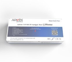 Advin COVID-19 Antigen Test @Home, 25 tests/kit