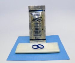 General Purpose Probe Cover, Flat Folded, 7" x 24", Sterile Gel, (2) Bands, 1/pouch, 24 pouch/bx (US Only) (Not Available For Sale into Canada)