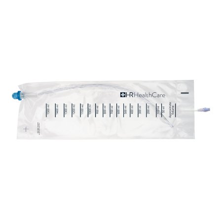 EZ-Advancer Closed System Catheter, Standard-Size Kit, 12 FR, 16" Length, 1500 ml Collection Bag with Sample Port, Gloves, Underpad, Gauze, BZK Swabsticks, Coud Tip, 100ea/cs (US Only) (Not Available For Sale into Canada)
