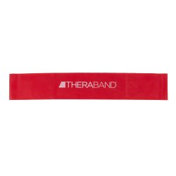 Resistance Band Loop, Red/ Medium, 12" Lay Flat Length, 10 Pk Band Loops Each Individually Sealed in Polybag with Safety Instructions, 6 pk/cs (021106) (Legacy# 20821) (US Only)