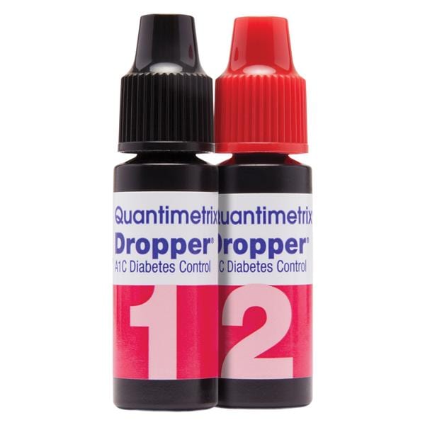 Dropper A1c Diabetes Control, Level 1 and 2, 4x0.9 Ml