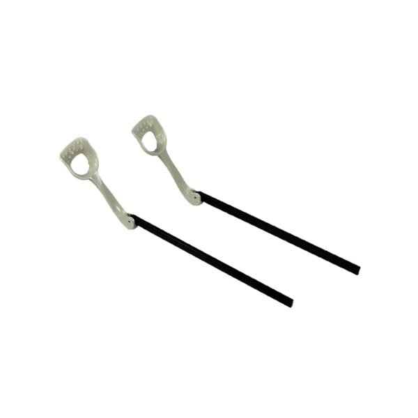 Exam Table Stirrup Assembly For 222, 622, 623, 223 Barrier-free Examination Table, Pebble Grey (US Only) (DROP SHIP ONLY) (Delivery Info Sheet Required)