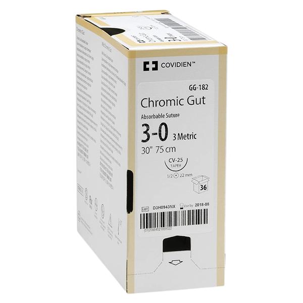 Suture, Taper Point, Size 0, 36", Needle GS-25, _ Circle, 3 dz/bx (Continental US Only)