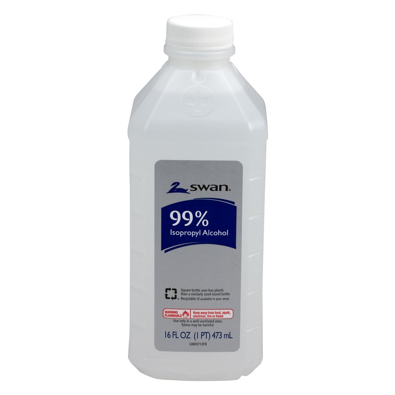Isopropyl Rubbing Alcohol, 99% ISO, 16 OZ, 12/cs (132 cs/plt) (88343) (US Only)