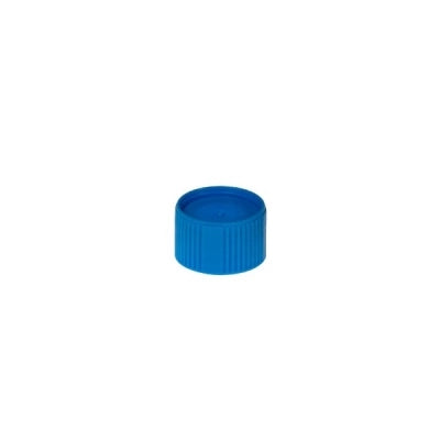 Caps, O-Ring Seal, Blue, 1000/cs
