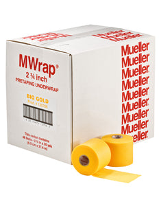 Big Bold MWrap, Big Gold, 2.75" x 30 yd, 48 rl/cs (Products are only available for sale in the U.S. Products cannot be sold on Amazon.com or any other 3rd party platform without prior approval by Mueller.)