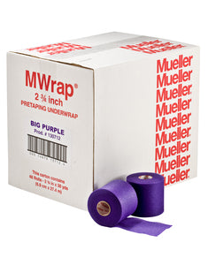Big Bold MWrap, Big Purple, 2.75" x 30 yd, 48 rl/cs (Products are only available for sale in the U.S. Products cannot be sold on Amazon.com or any other 3rd party platform without prior approval by Mueller.)