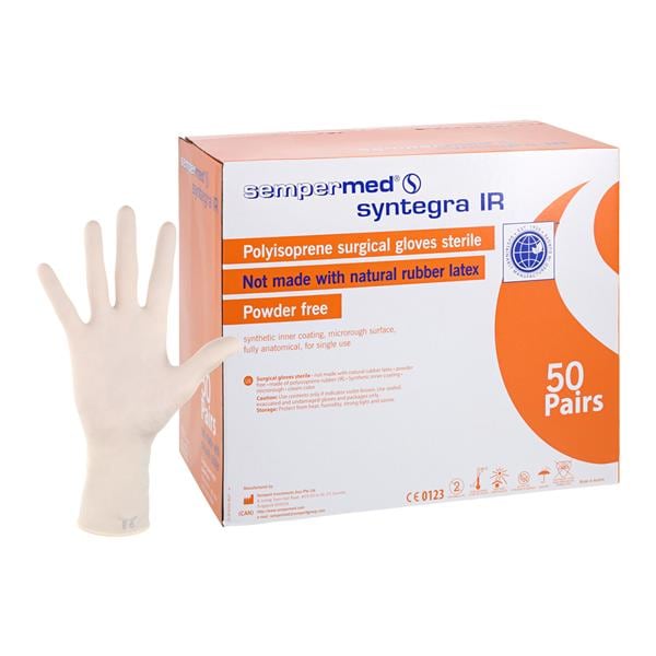 Glove, Surgical, Synthetic, Size 7.0, 40 pr/bx, 6 bx/cs