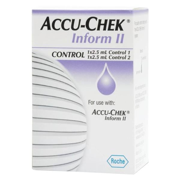Accu-Chek Inform II Controls, 10/cs (Continental US Only)