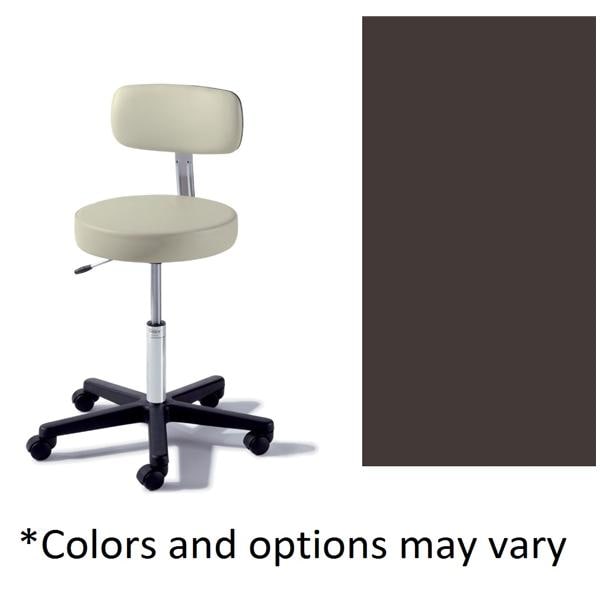 273 Basic Stool, with Back, Pneumatically Adjustable, Deep Earth (US Only) (DROP SHIP ONLY) (Delivery Info Sheet Required)