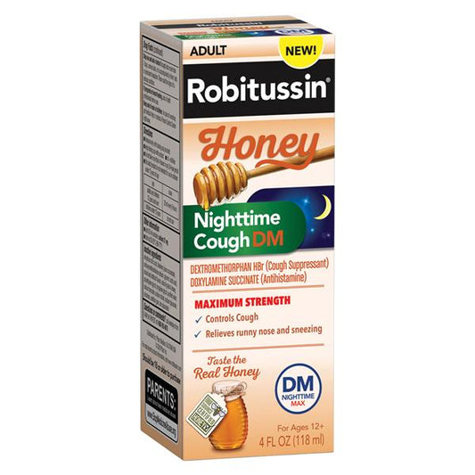 Robitussin Adult Cough+Chest CongestionDM, Honey, Maximum Strength, 4 fl. oz, 24/cs (Available for sale in US only) (Products cannot be sold on Amazon.com or any other third Party sites.) (Item is Non-Returnable)