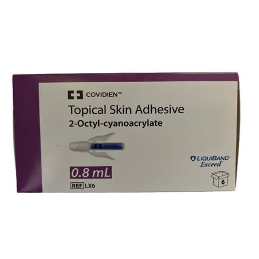 Topical Skin Adhesive, 0.8 gram, 6/pk (Continental US Only)