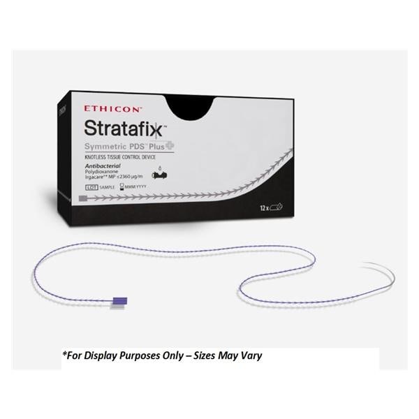 STRATAFIX Symmetric PDS Plus Suture, 3-0, Violet, SH, 45 cm, 12/bx (Continental US Only)