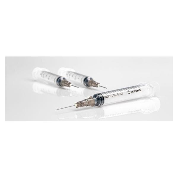 Syringe with Safety Needle, Luer Lock Tip, 3cc, 21G x 1 1/2", 100/bx, 10 bx/cs (US Only)